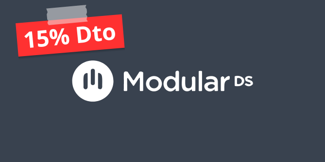 Cupón descuento Modular DS: 15%